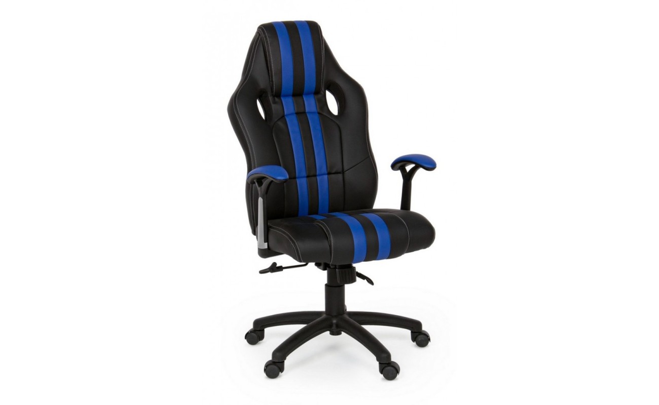 SILLÓN OFICINA SPIDER AZUL OSC