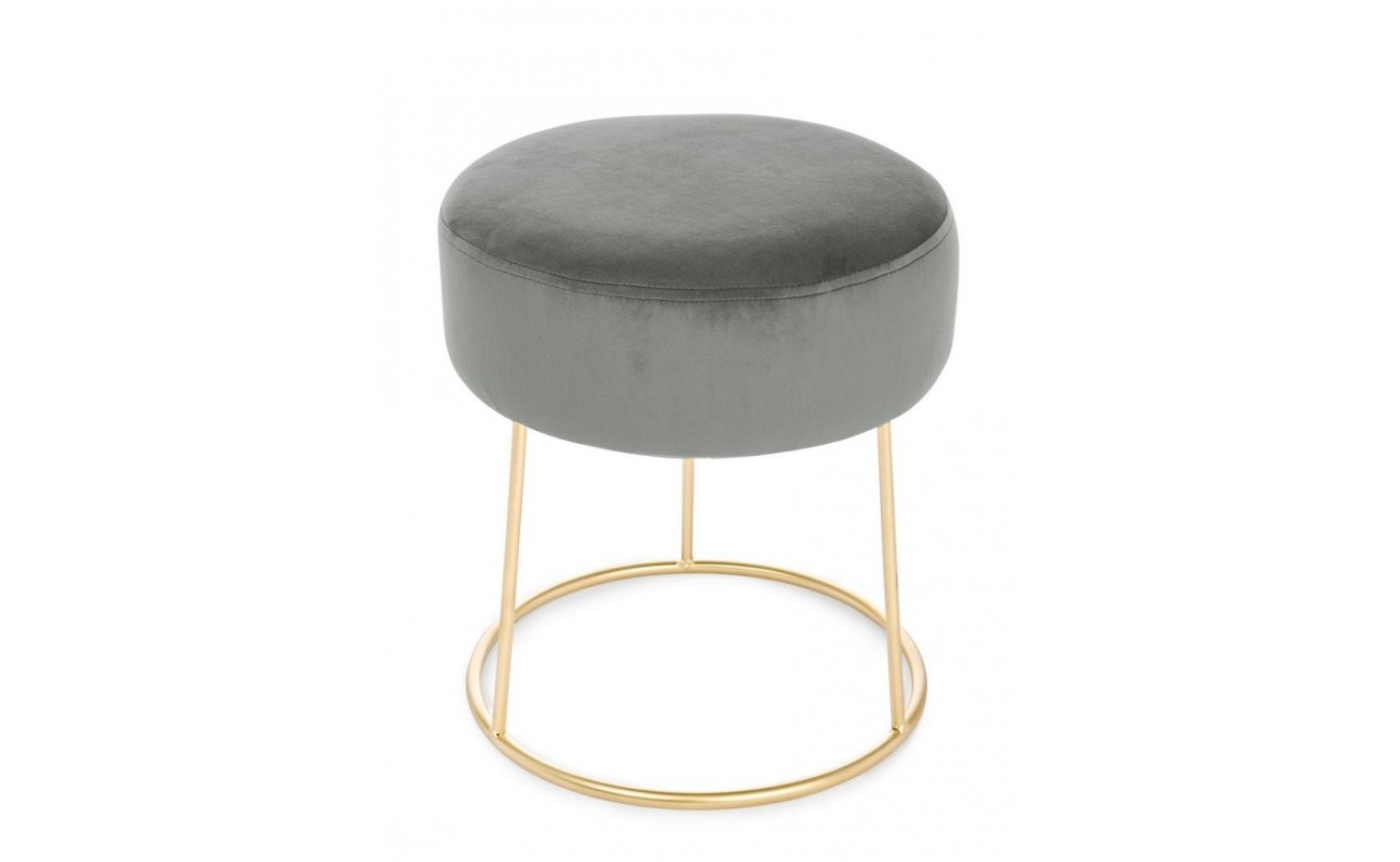 TABURETE CLARISSA GRIS D35