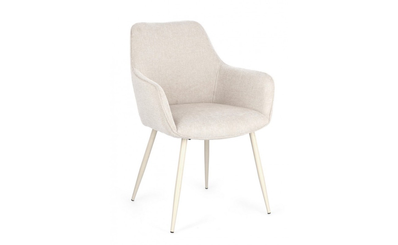 SILLA C-BR CORA BEIGE/BEIGE