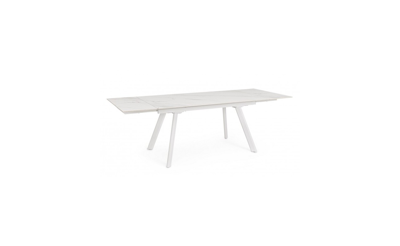 MESA EXT. JARKKO 160-240X90 BLANCO