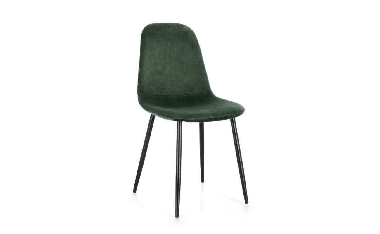 SILLA IRELIA TERCIOPELO VERDE OSC