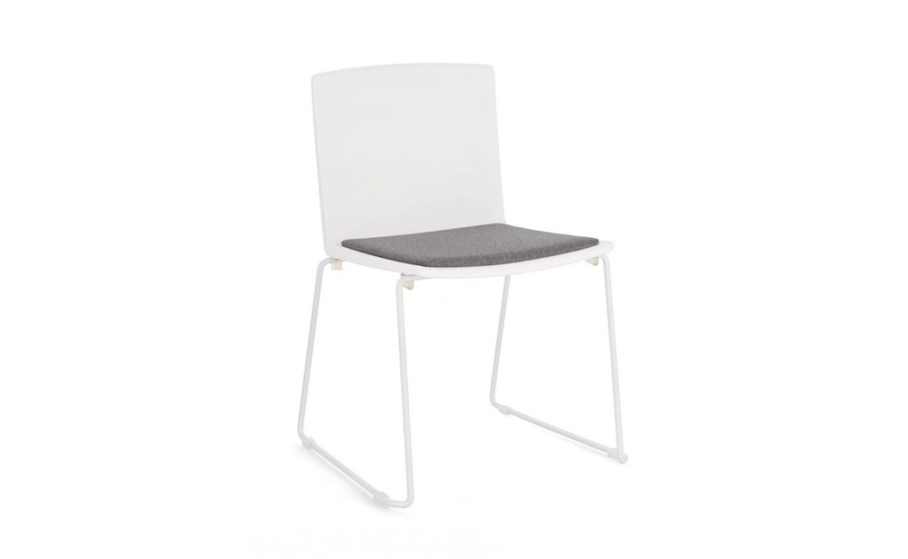 SILLA GIULIA BLANCO/BLANCO
