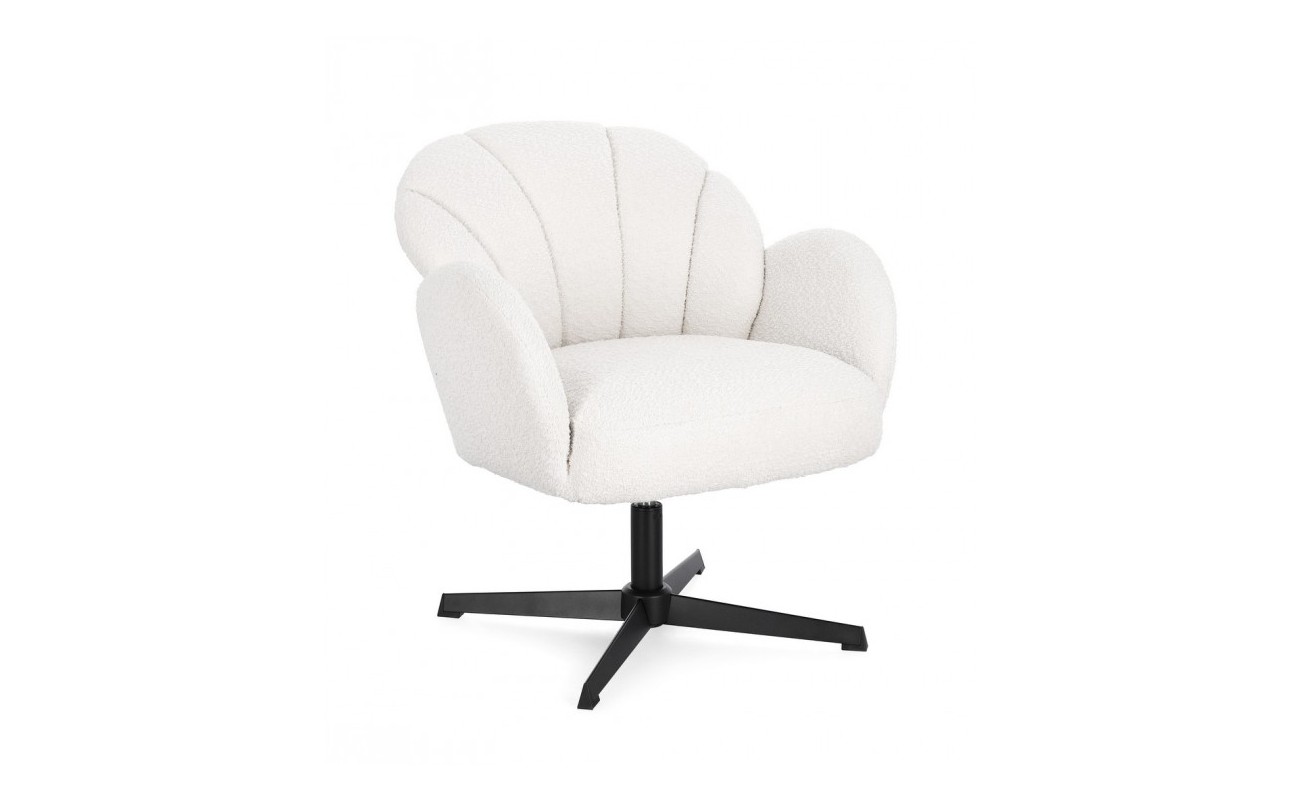 SILLÓN GIRATORIO CHLOE SNOW