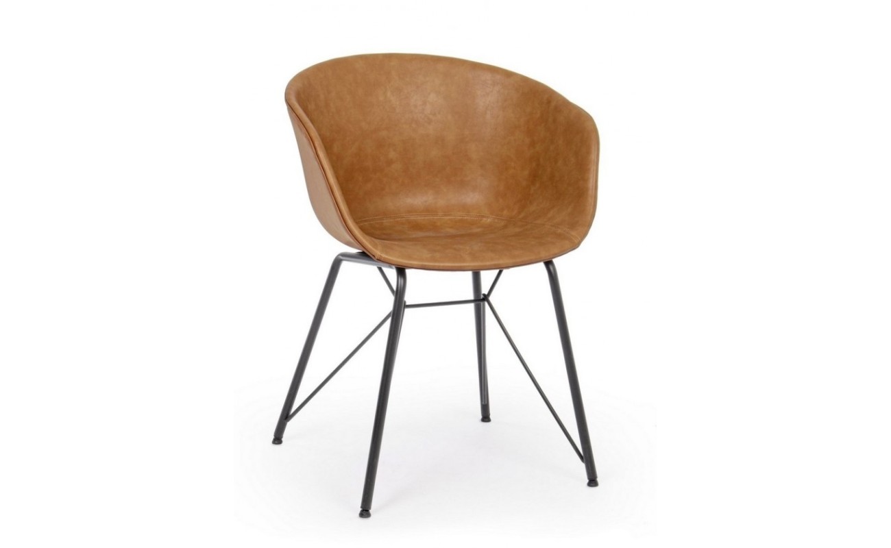 SILLA WARHOL PU CUERO VINTAGE