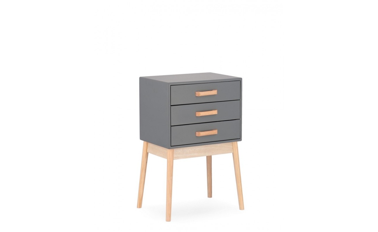 CAJONERA 3C ORDINARY GRIS