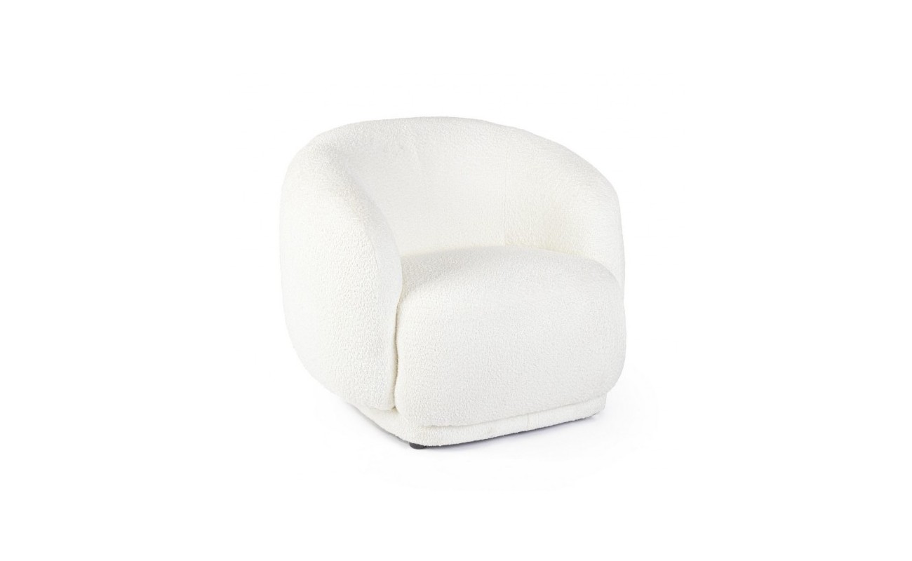 SILLÓN TECLA BLANCO