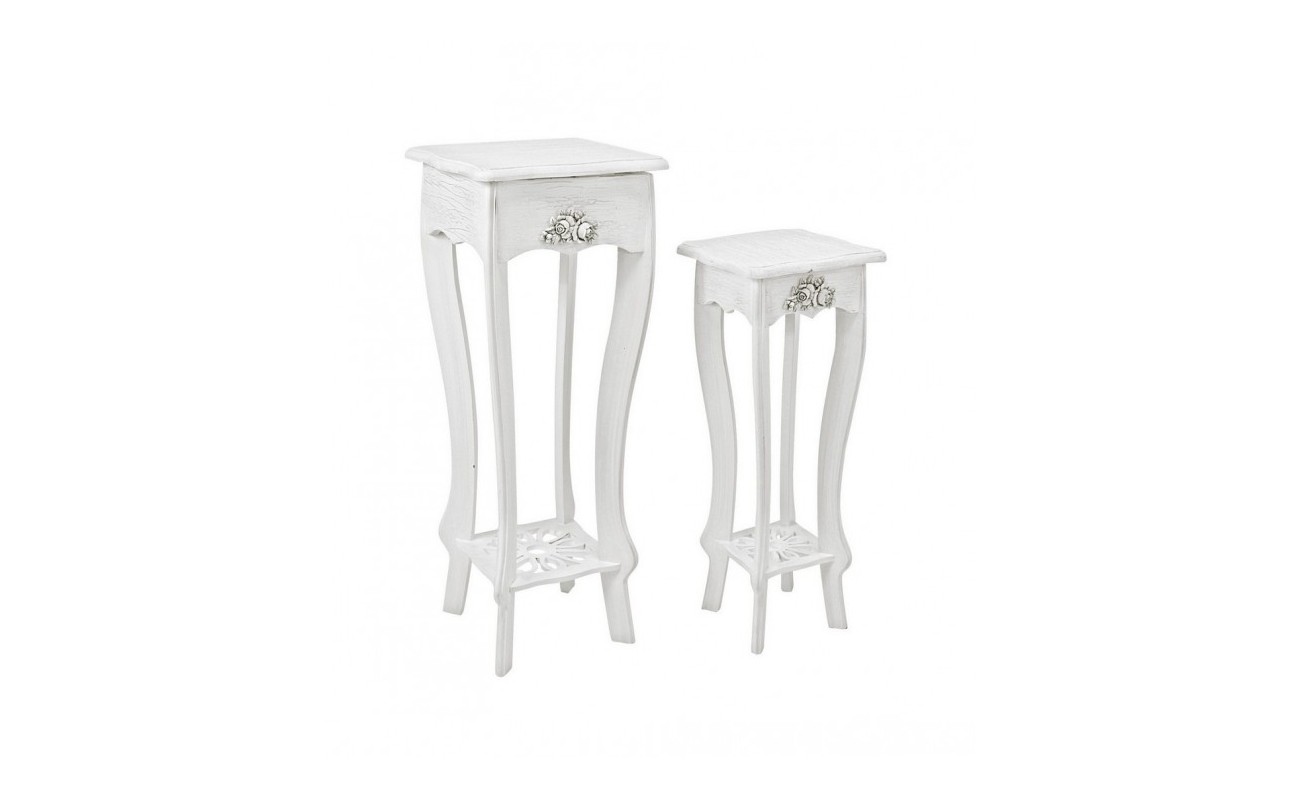 SET2 MESA AUXILIAR BLANC