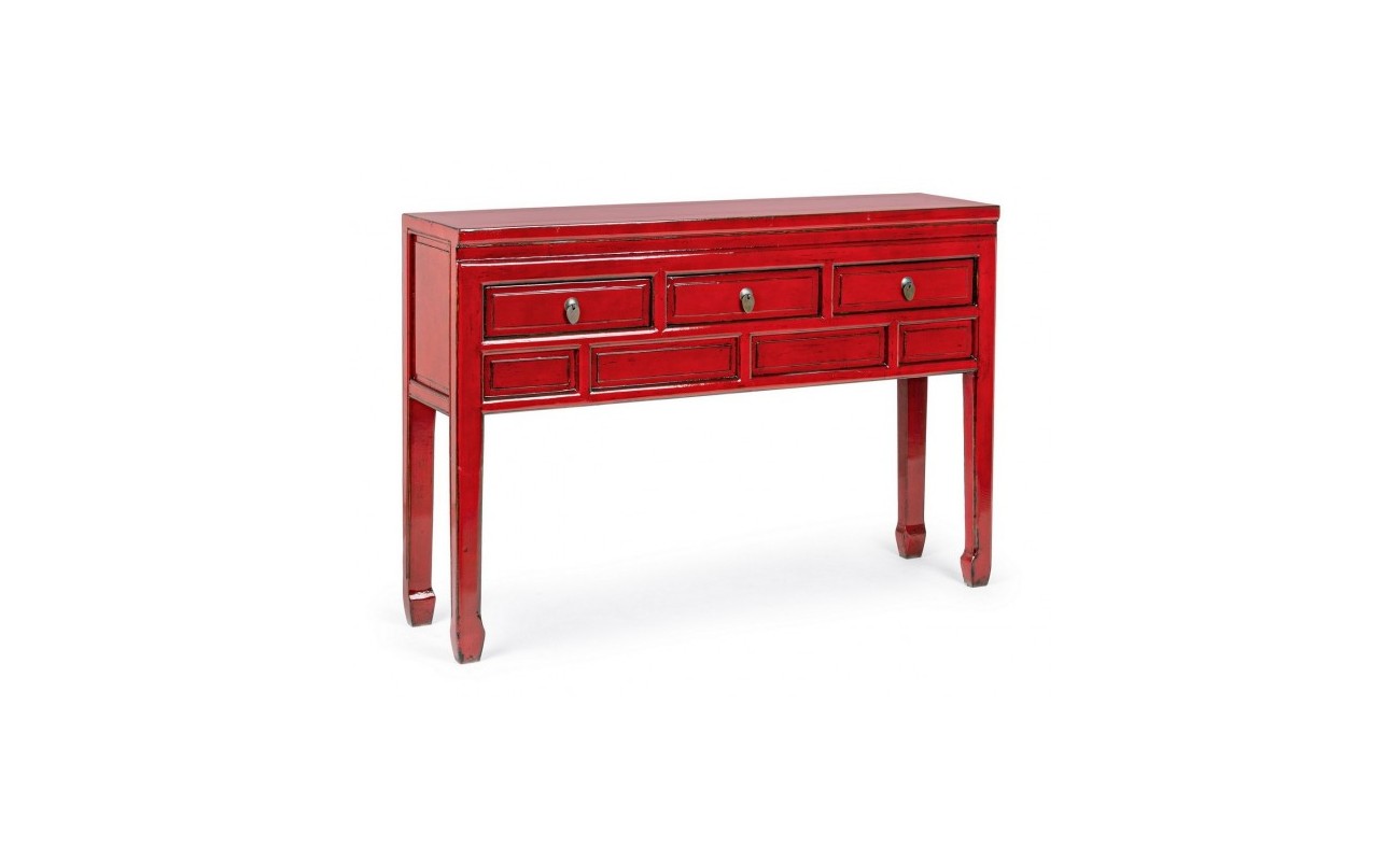 CONSOLA 3CAJ JINAN ROJO