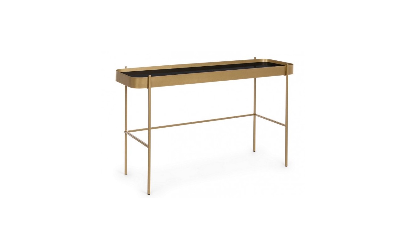 CONSOLA RASHIDA ORO 120X43