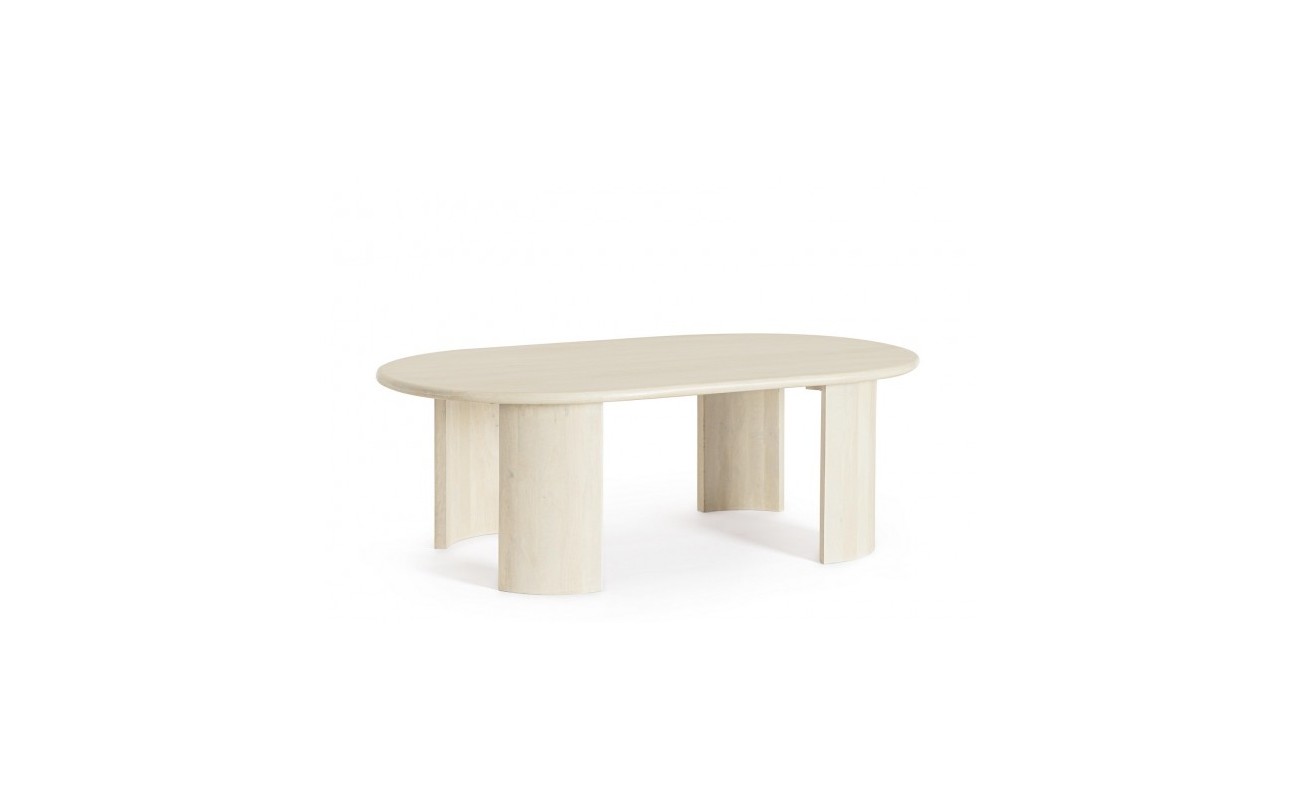 MESITA AUX ORLANDO OVAL NAT 130X80