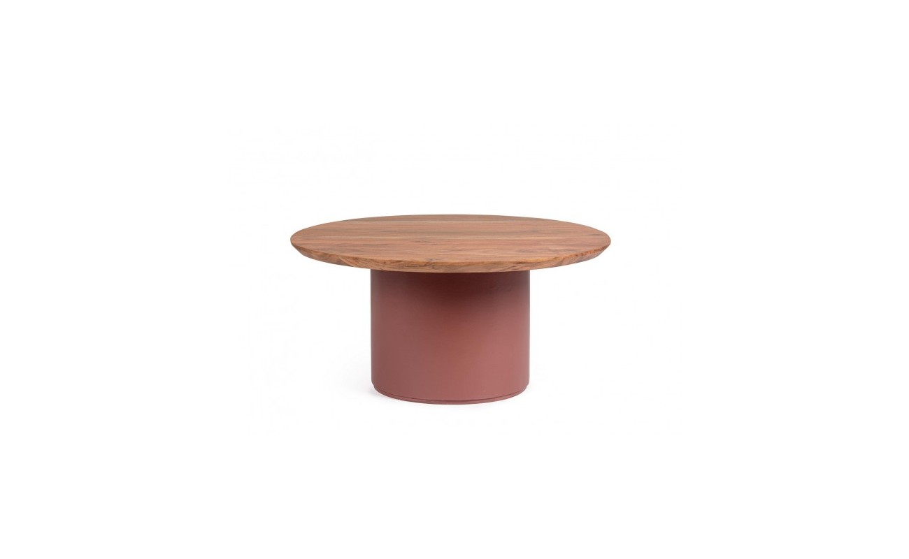 MESITA AUX OJAS TERRACOTA D70