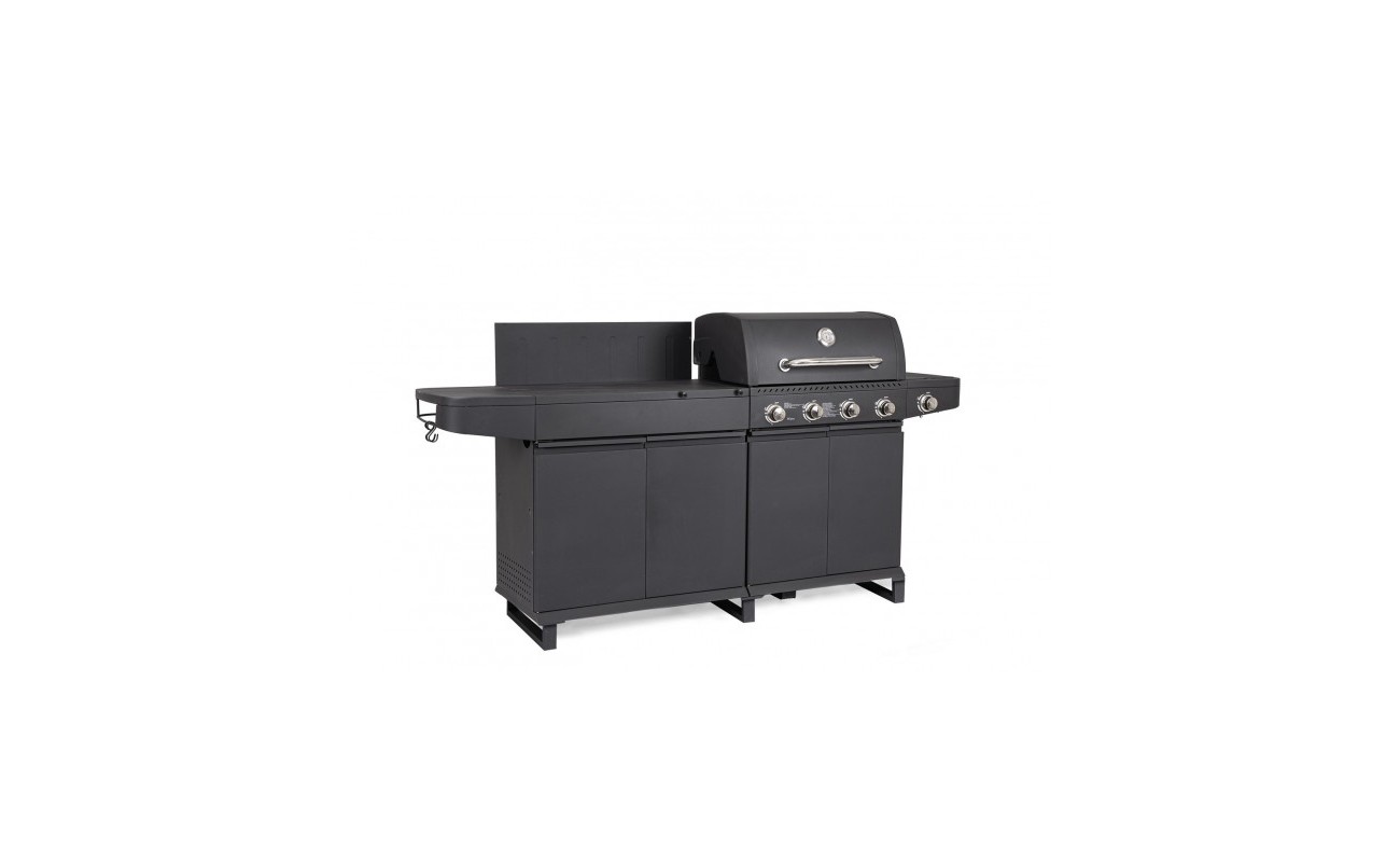 COCINA A GAS MERITA ANTRACITE