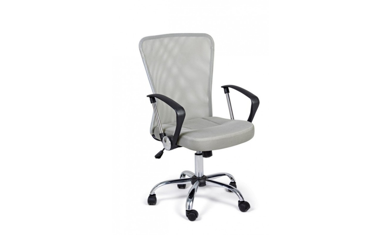 SILLÓN OFICINA BRISBANE GRIS CLARO