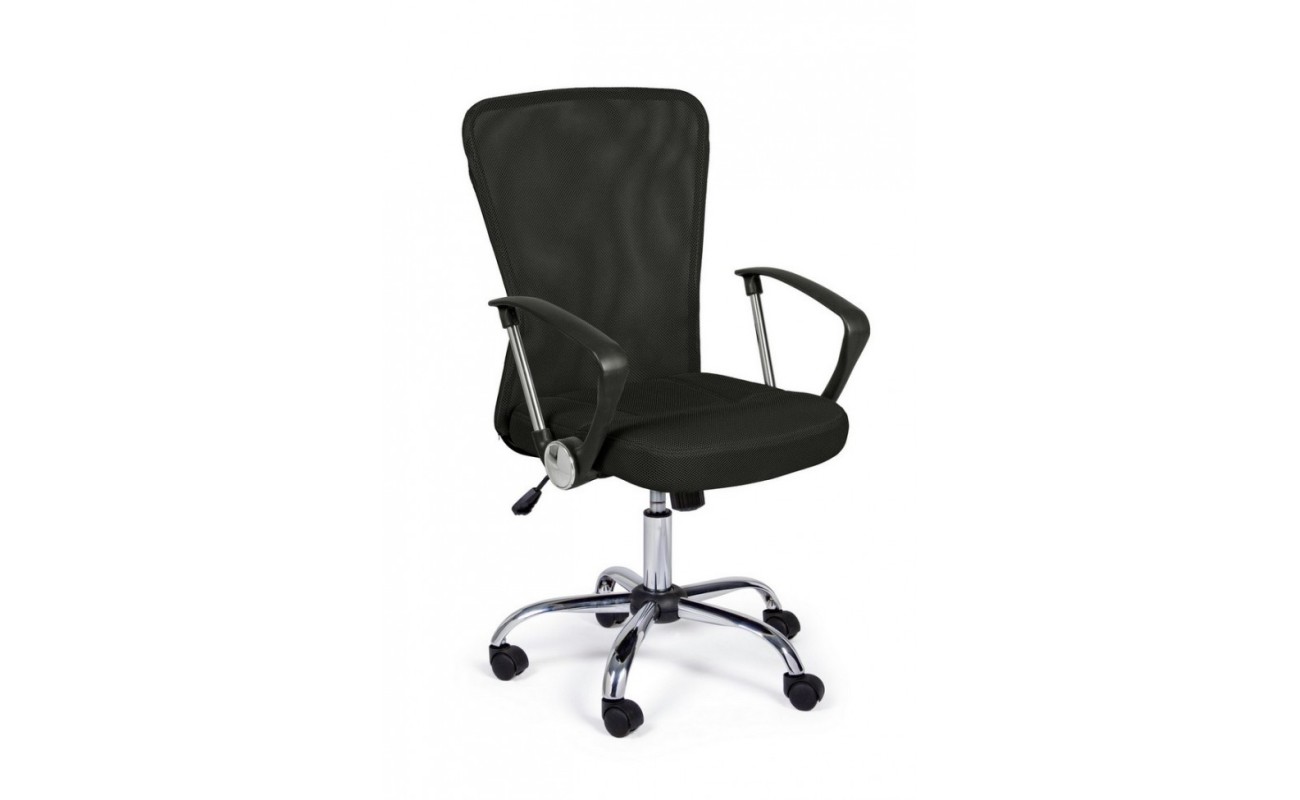 SILLA OFICINA C-BR BRISBANE NEGRO