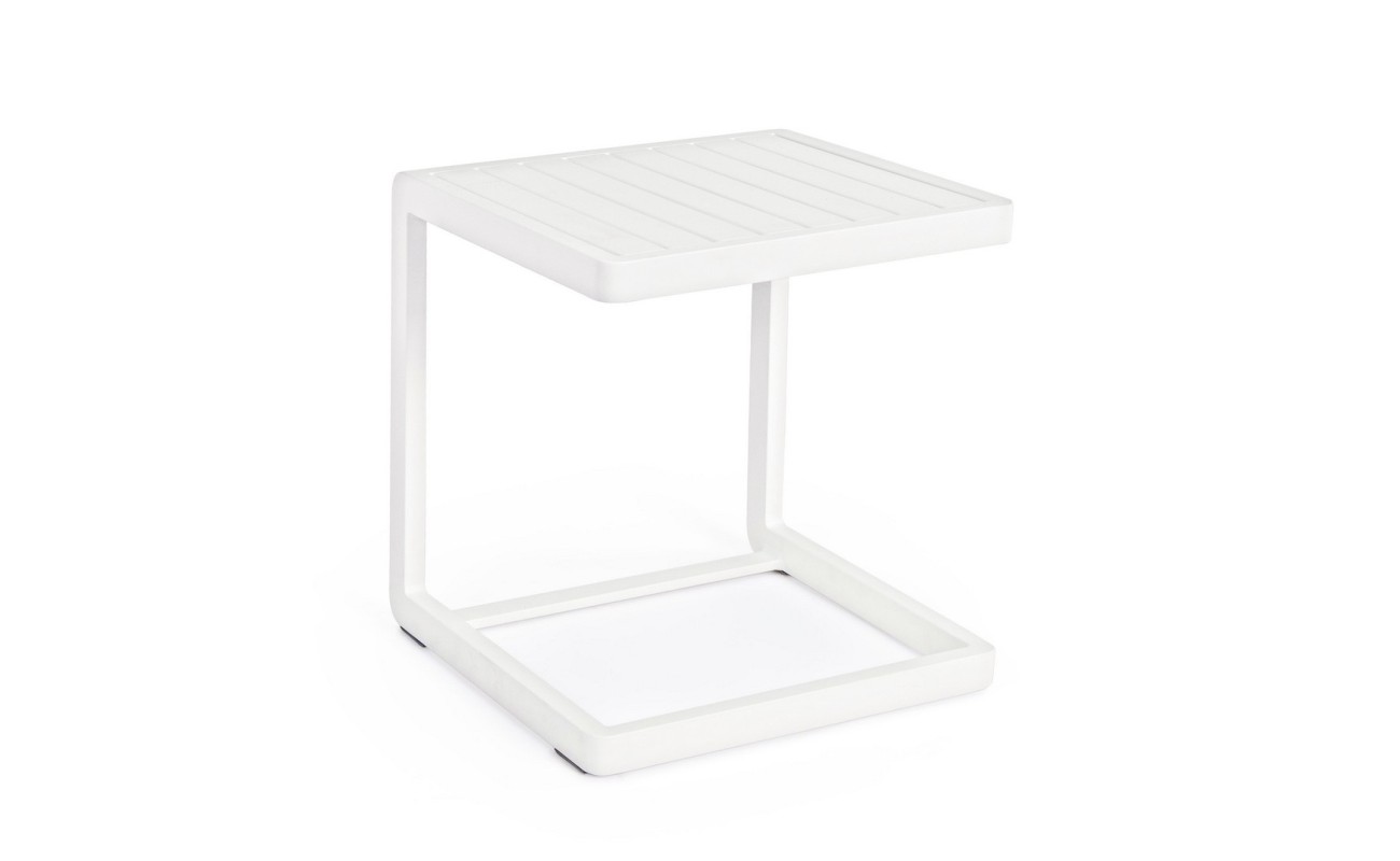 MESITA AUX KONNOR 40X40 BLANCO CX21