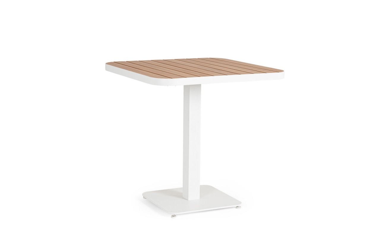 MESA BELMAR 75X75 BLANCO YK11