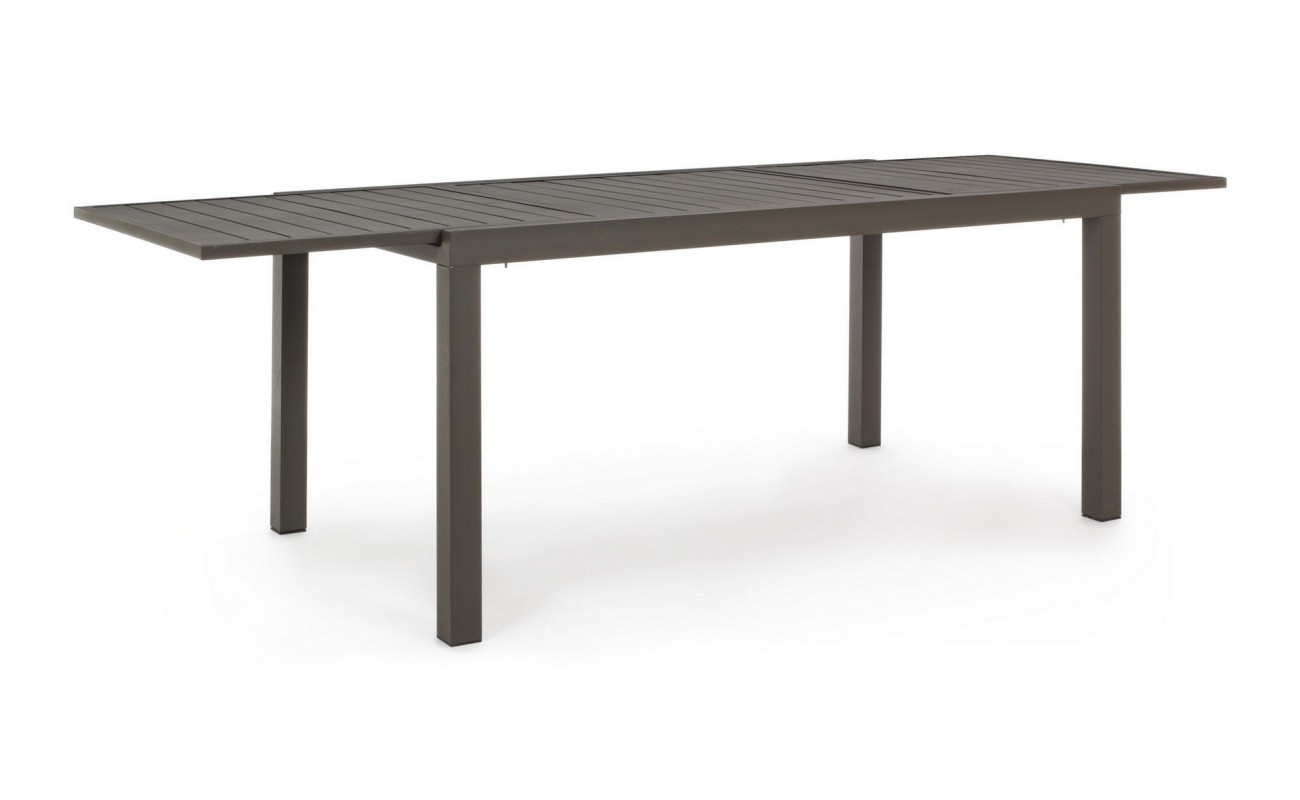 MESA EXT HILDE 160-240X90 COFFEE YK14