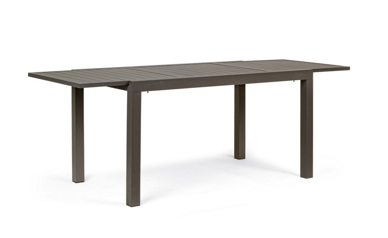 MESA EXT HILDE 140-210X77 COFFEE YK14