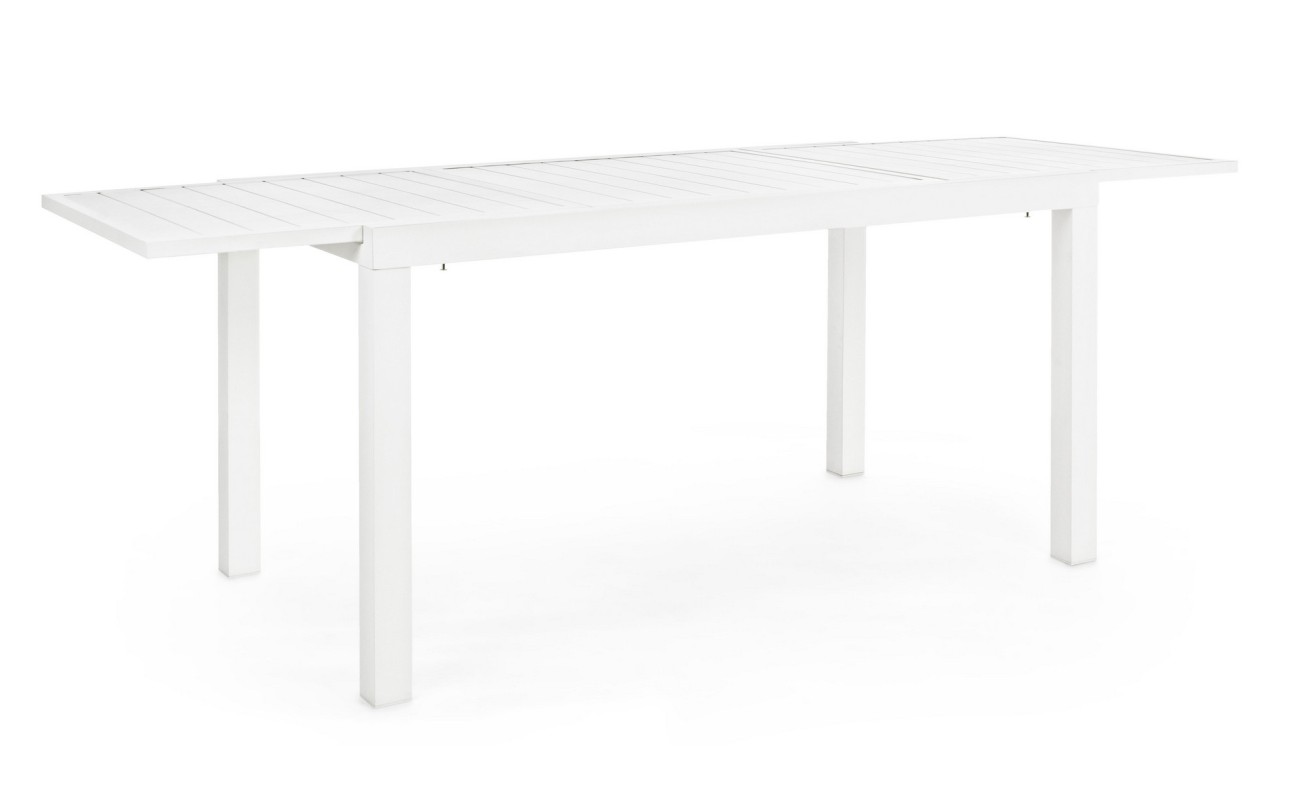 MESA EXT. HILDE 140-210X77 BLANCO LD30