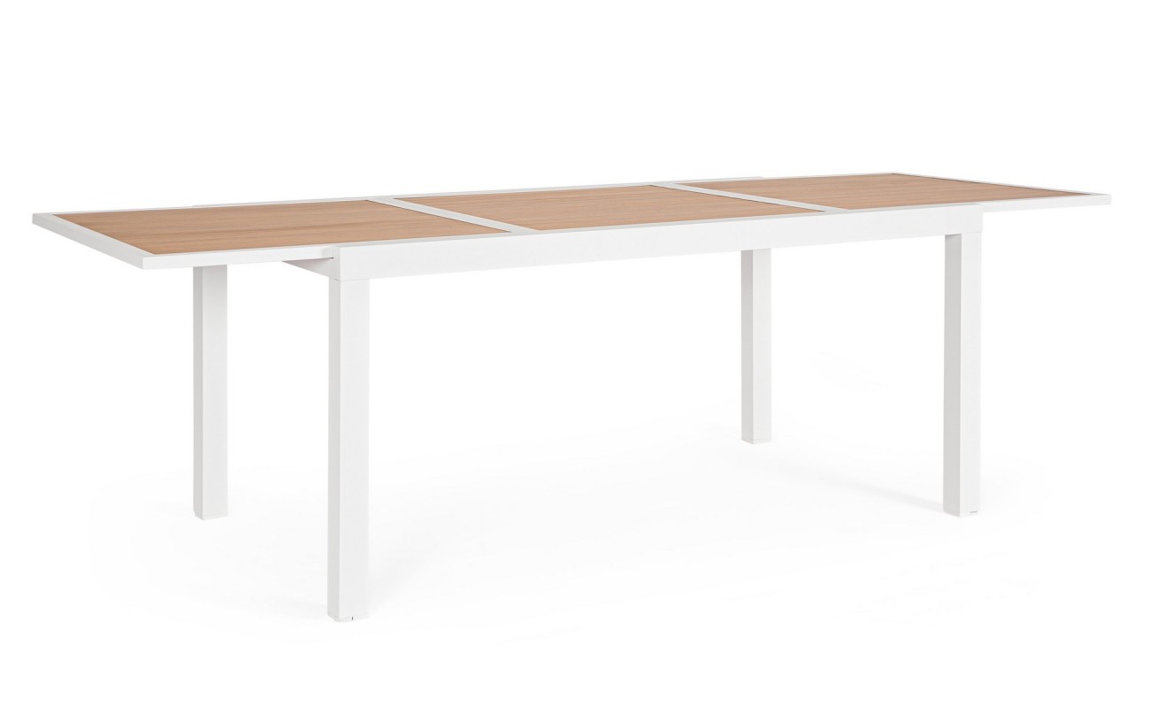 MESA EXT. HILIJA 160-240X90 BLANCO LD30
