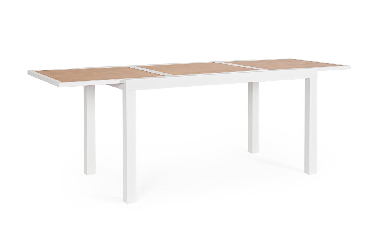MESA EXT. HILIJA 140-210X77 BLANCO LD30