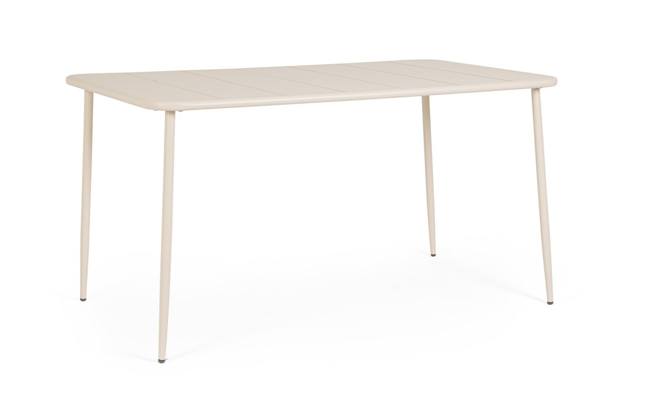 TAVOLO YARA RECT CHAMPÁN 140X80