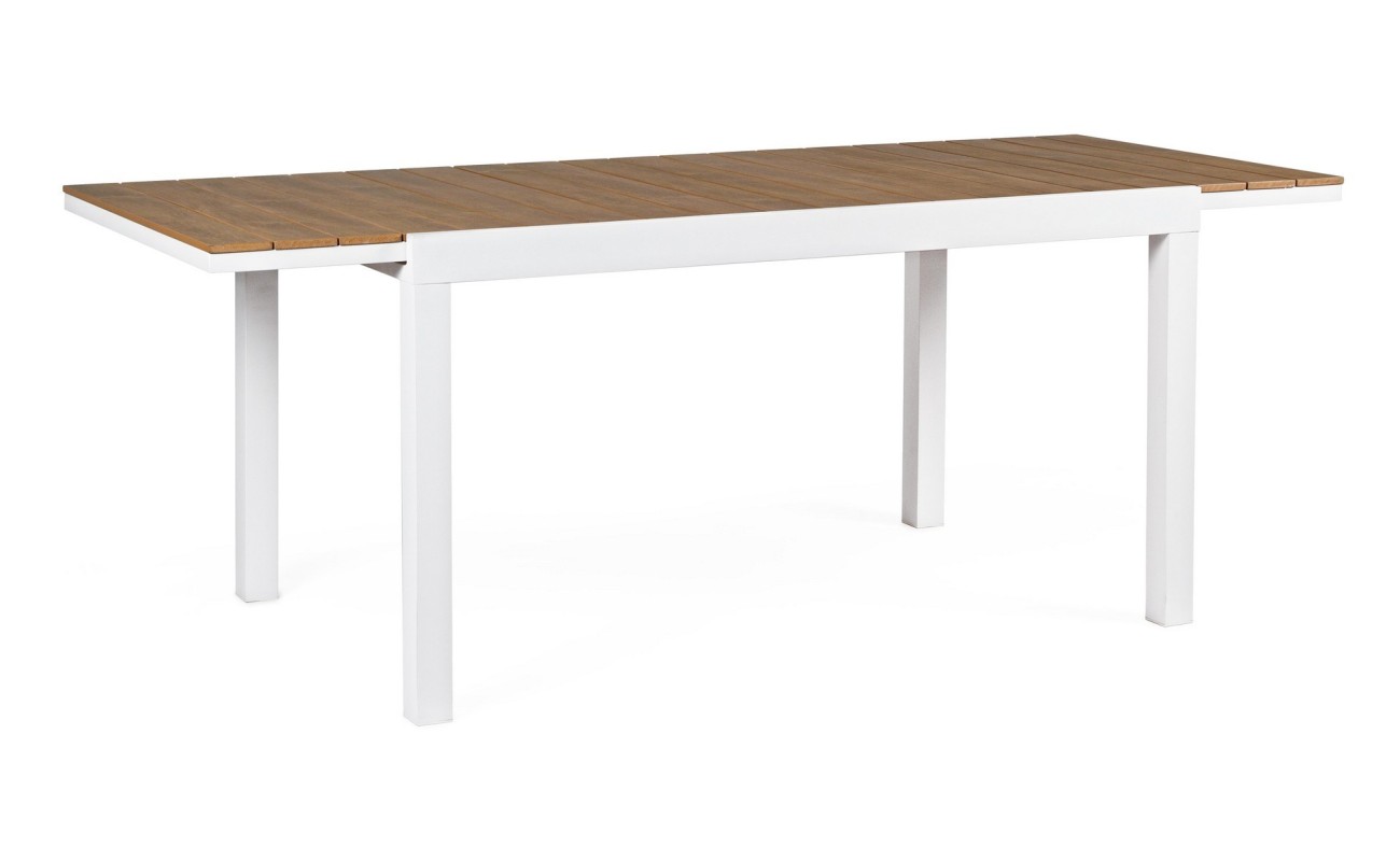 MESA EXT. ELIAS 140-200X90 BLANCO SJ60