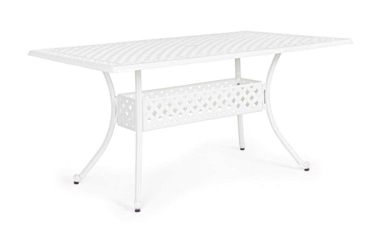 MESA IVREA RECT 160X90 BLANCO