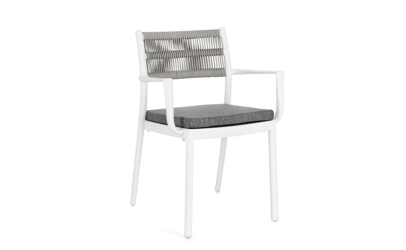SILLA C-R C-COJ ALVIN BLANCO/GRIS CLARO