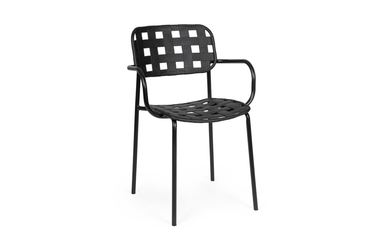 SILLA C-R CLOVER NEGRO