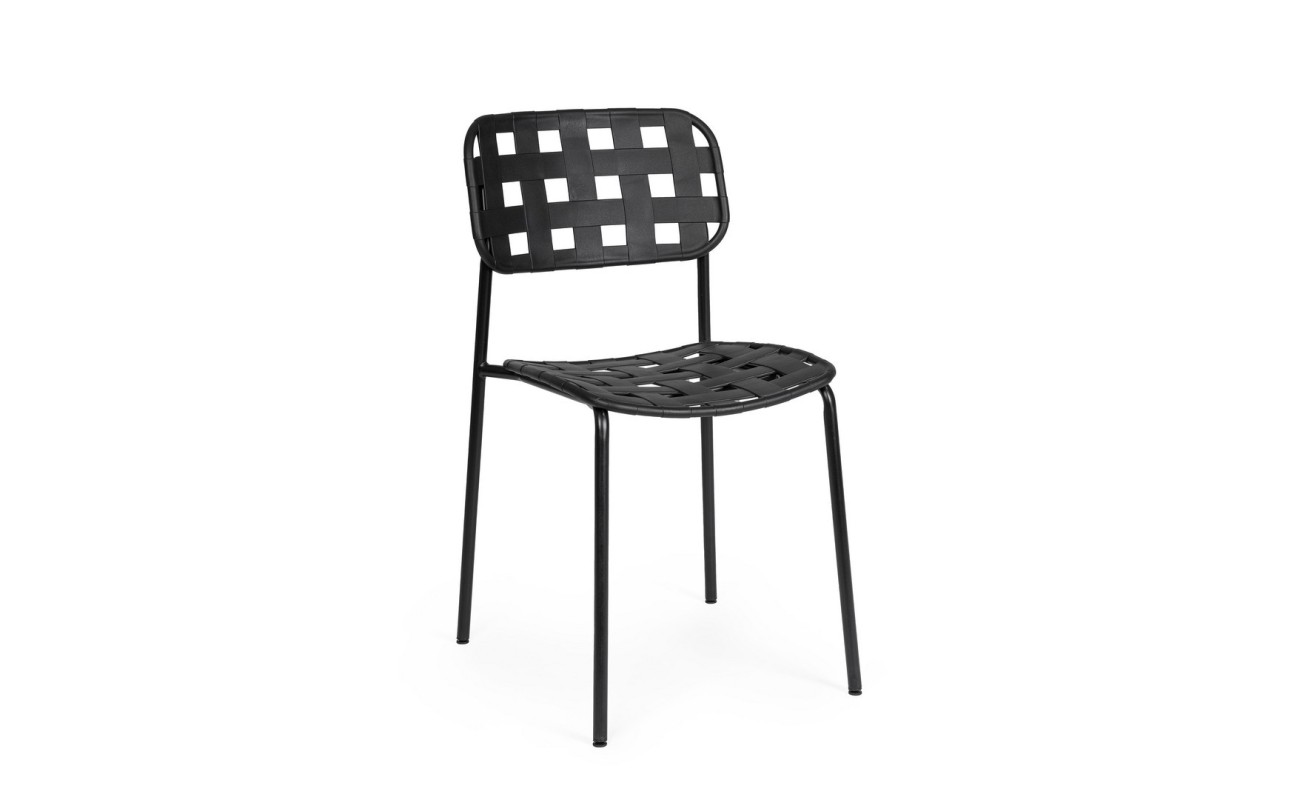 SILLA CLOVER NEGRO
