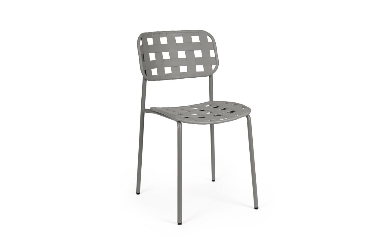 SILLA CLOVER GRIS