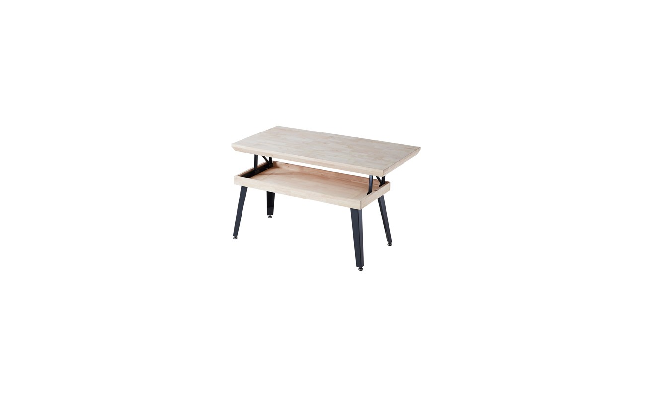 MESA CENTRO INDUSTRIAL ROBLE AMERICAN / NEGRO.