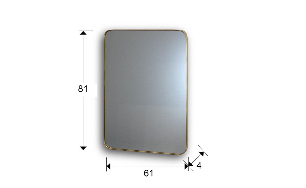 ORIO-ESPEJO RECT 61X81 ORO