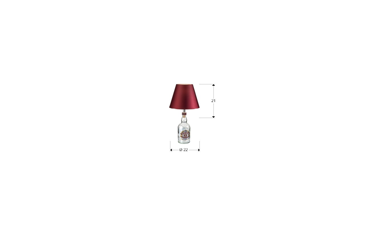 KIT SOBREMESA BOTELLA - PANT GRANATE
