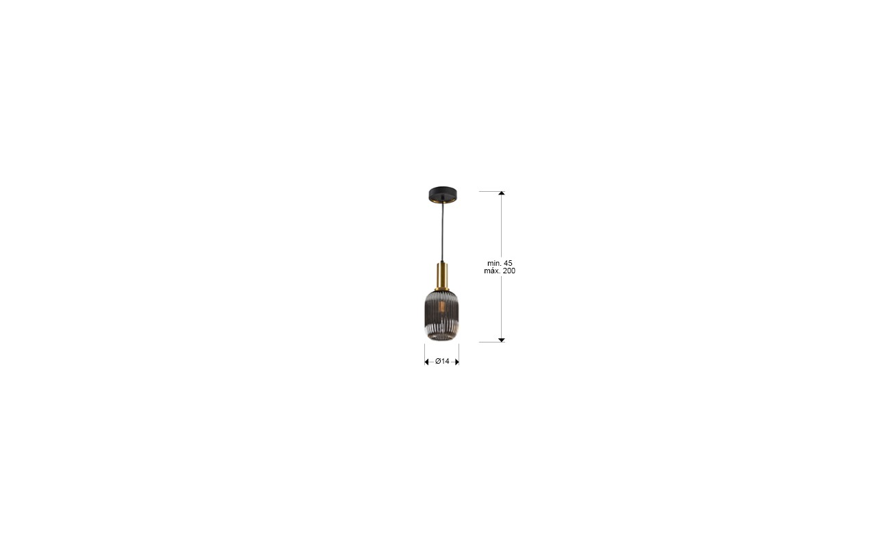 NORMA- LAMP 1L GRIS SMOKE
