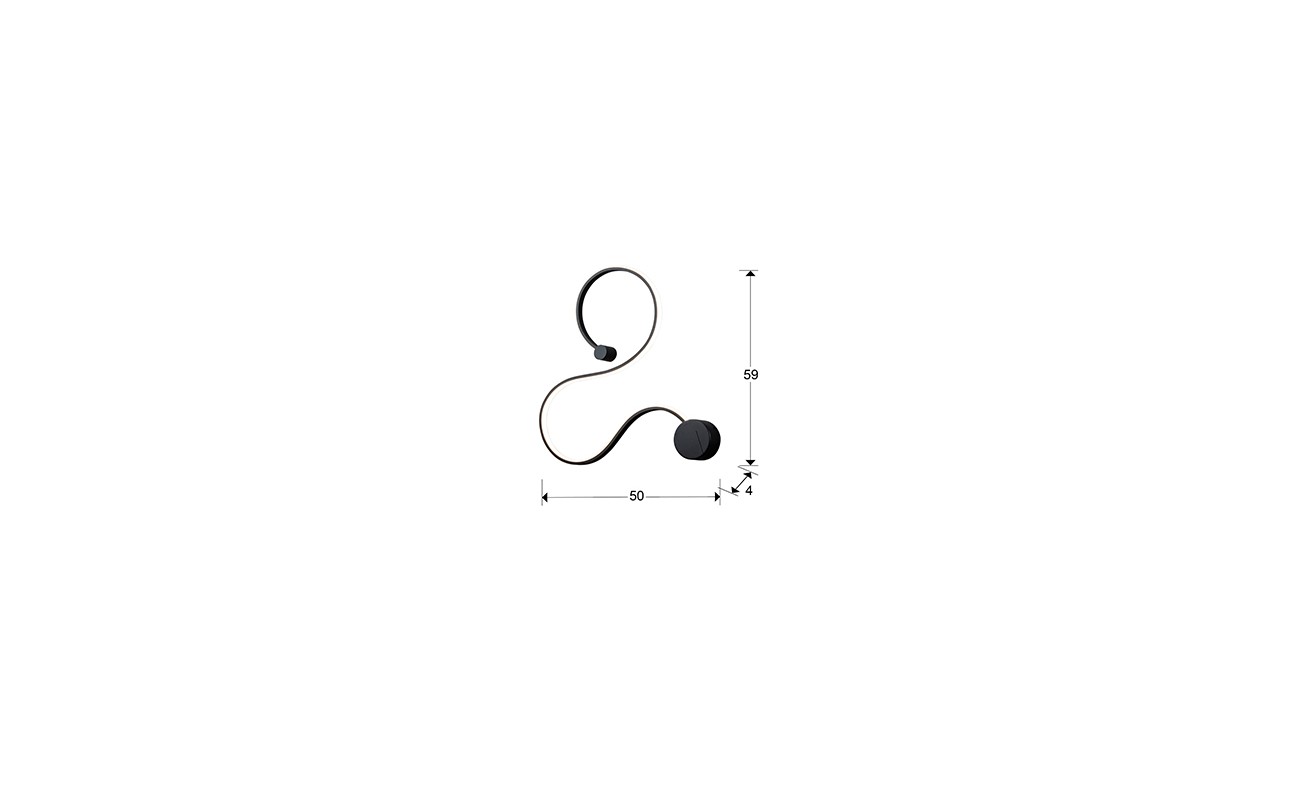 APLIQUE PEQUEÑO·GRAFOS·NEGRO