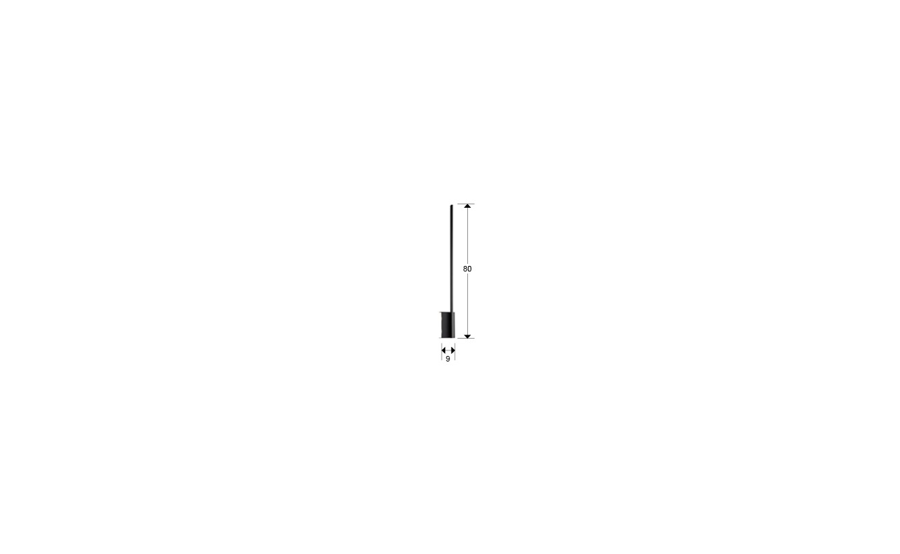 STICK- APLIQUE 3L NEGRO