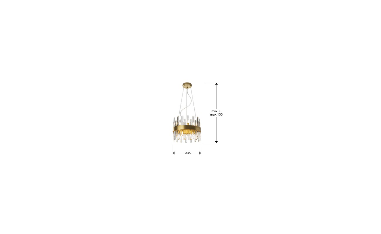 GRACE- LAMPARA 10L ORO