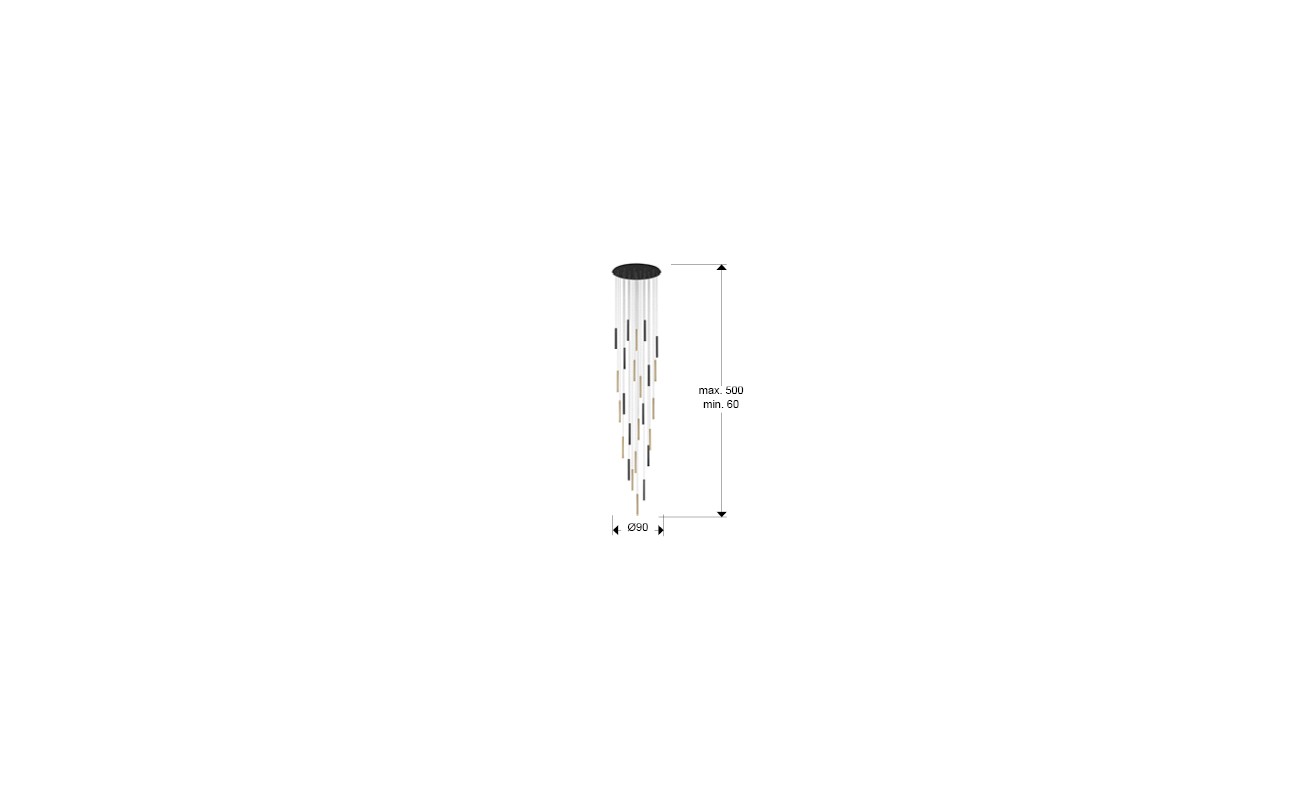 GRAN LAMP·VARAS·ORO/NEGRO 25L