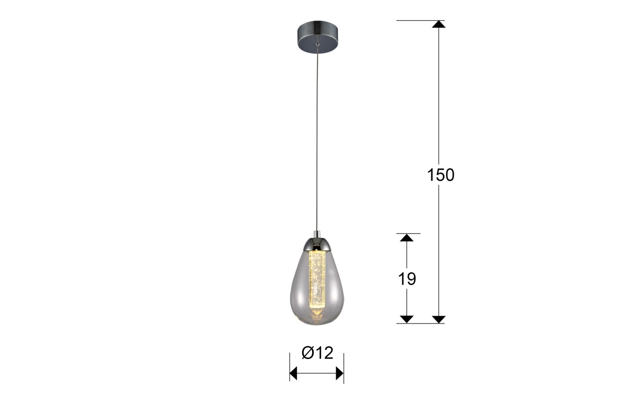 LAMPARA·TACCIA· 1L LED Ø12