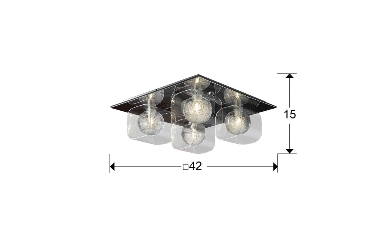 PLAFON 4L ECLIPSE