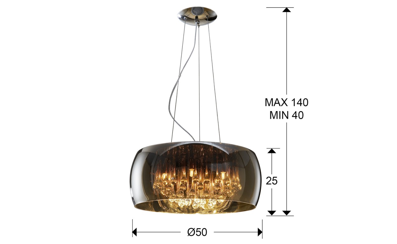 LAMPARA ·ARGOS· Ø50 DIMABLE