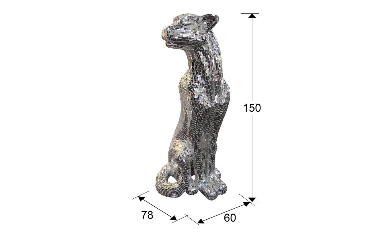 FIG LEOPARDO·BAGUIRA·PLATA DER