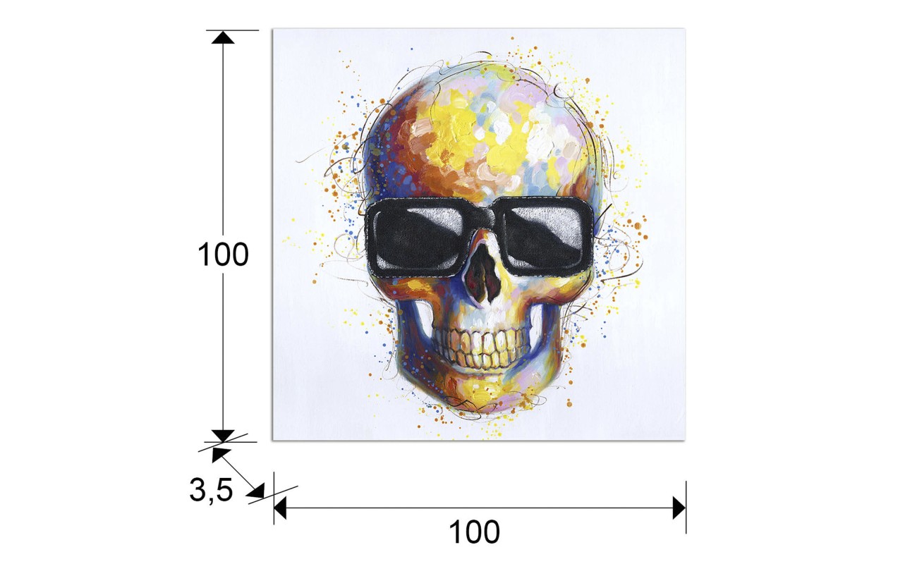 ACRILICO ·CATRINA· 100x100