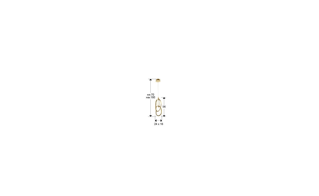 NEXO- LAMPARA 3L ORO