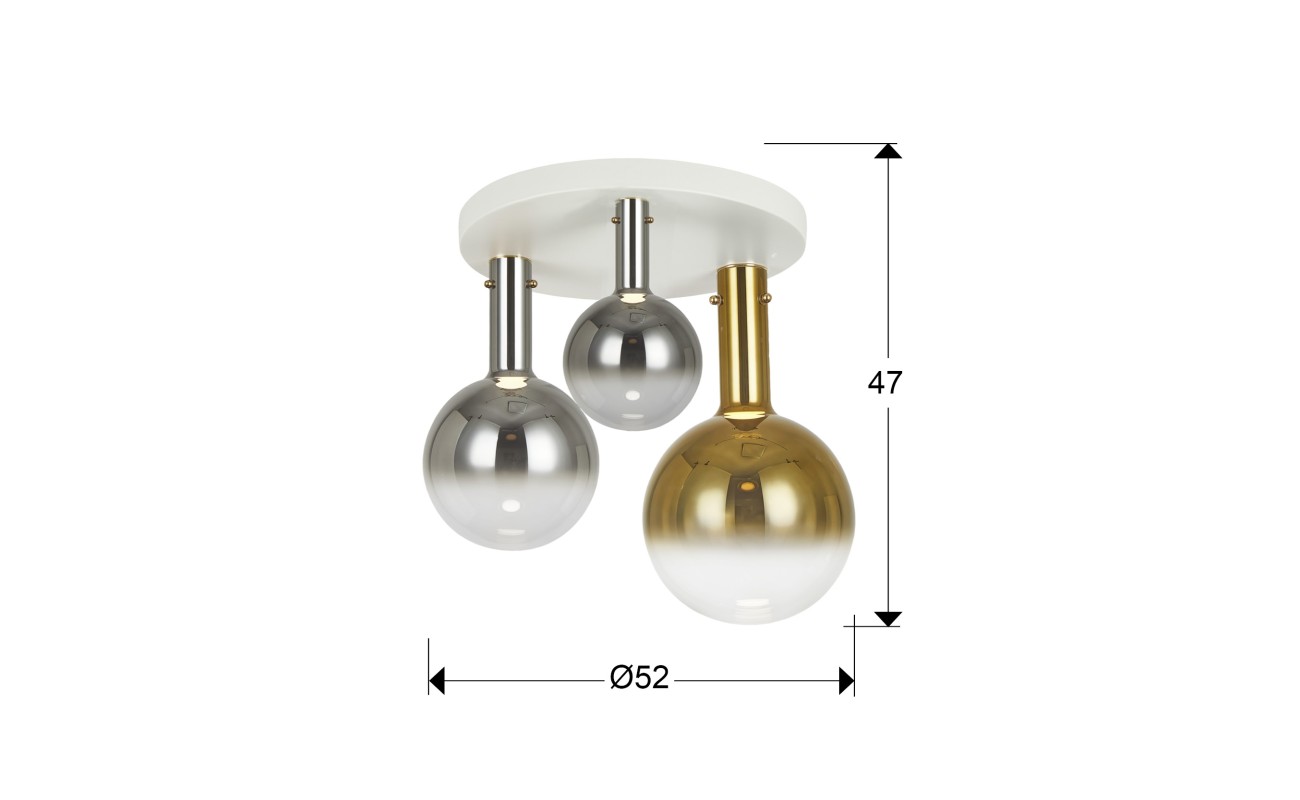 MATICES-PLAFON 3L BLANCO-SMOKE-ORO