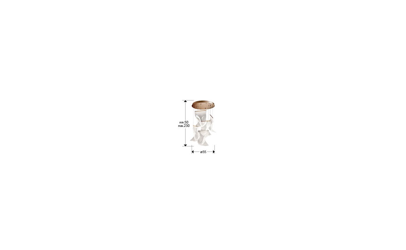 VELOS- LAMPARA 5L ORO ROSA
