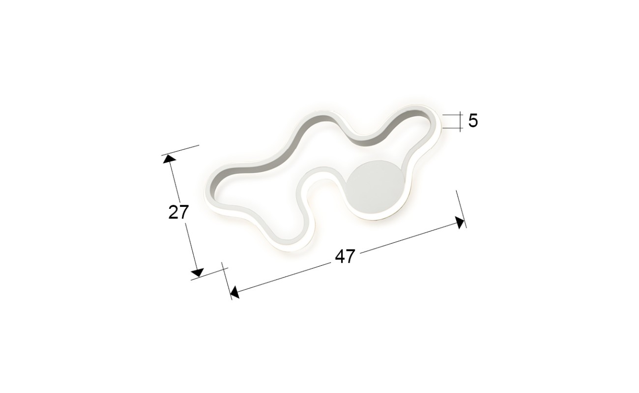 APLIQUE ·MAREA· BLANCO
