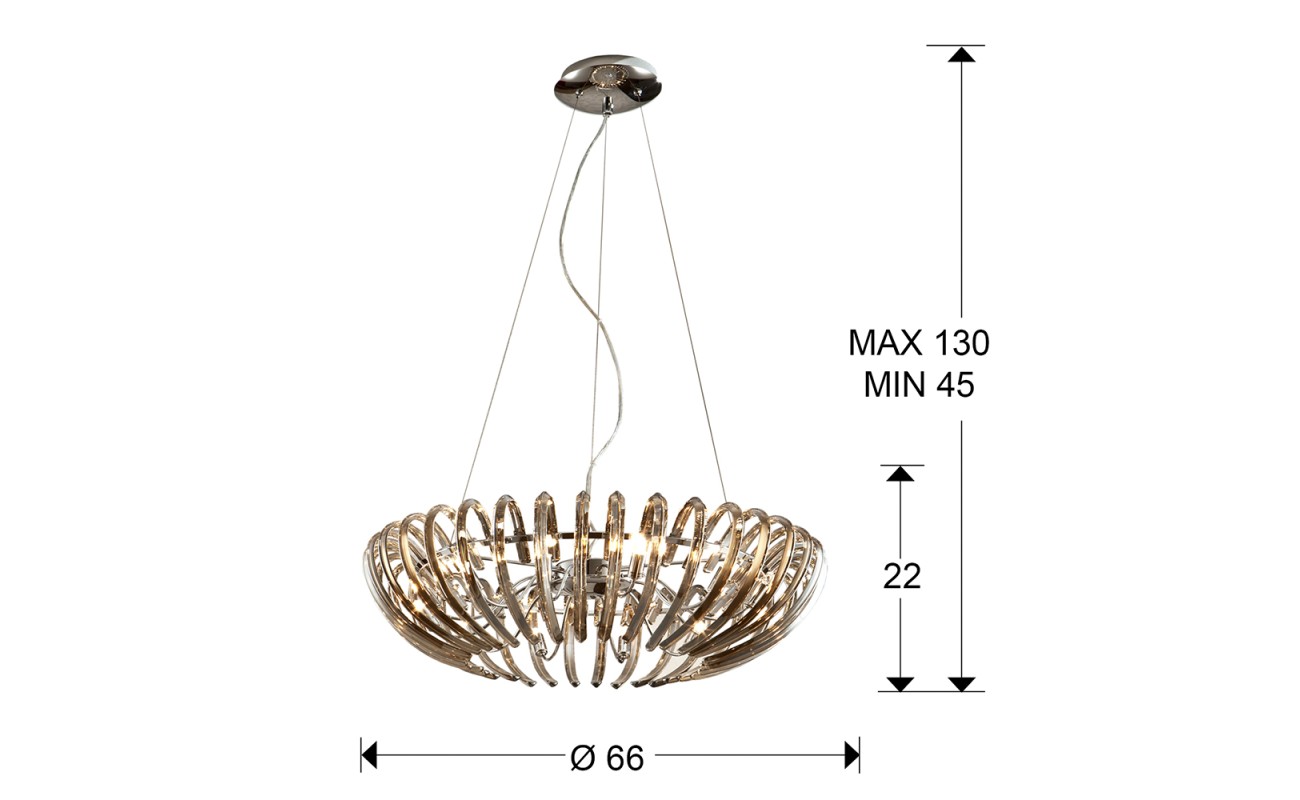 LAMP ·ARIADNA·CHAMPAGNE 12L DIMABLE